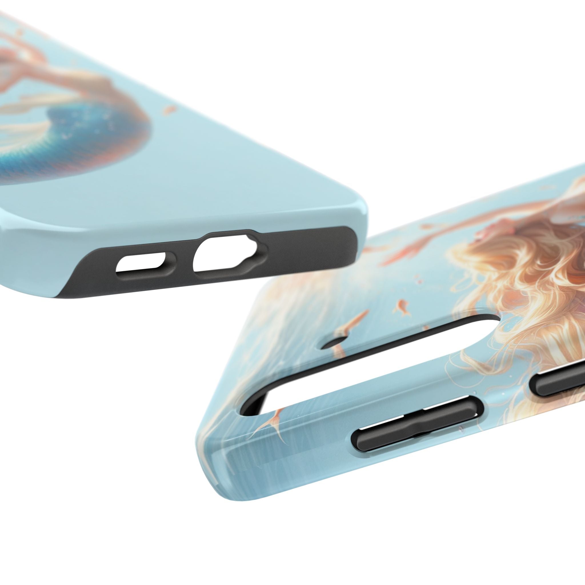 Blond mermaid - Tough Phone Case