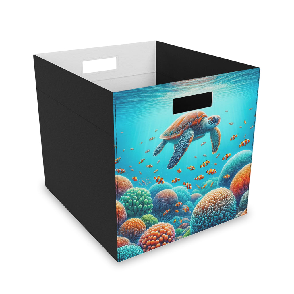 Turtle with clown fish - Storage Box
