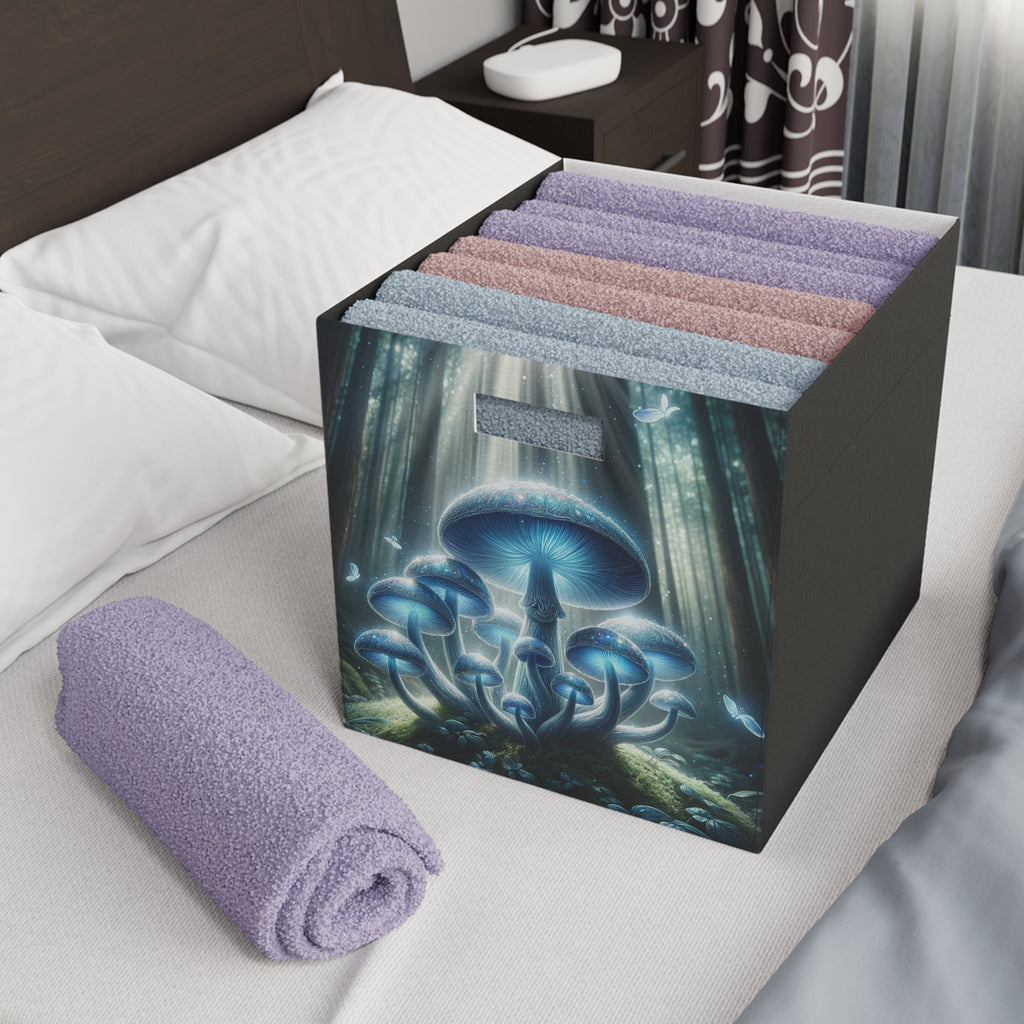 Blue-silver Mushrooms - Storage Box