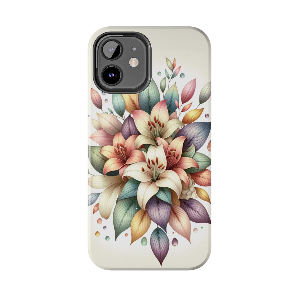 Phone Cases - Beautiful Lily Bouquet Design
