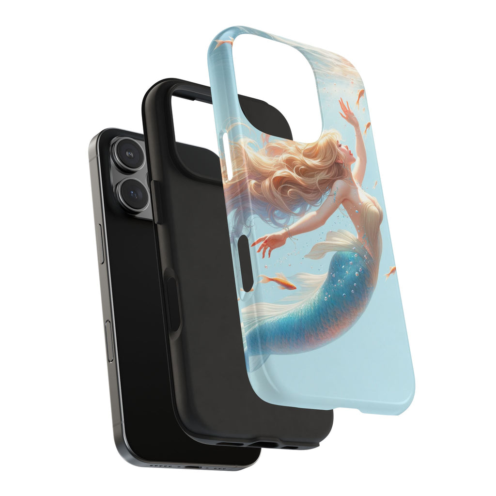 Blond mermaid - Tough Phone Case