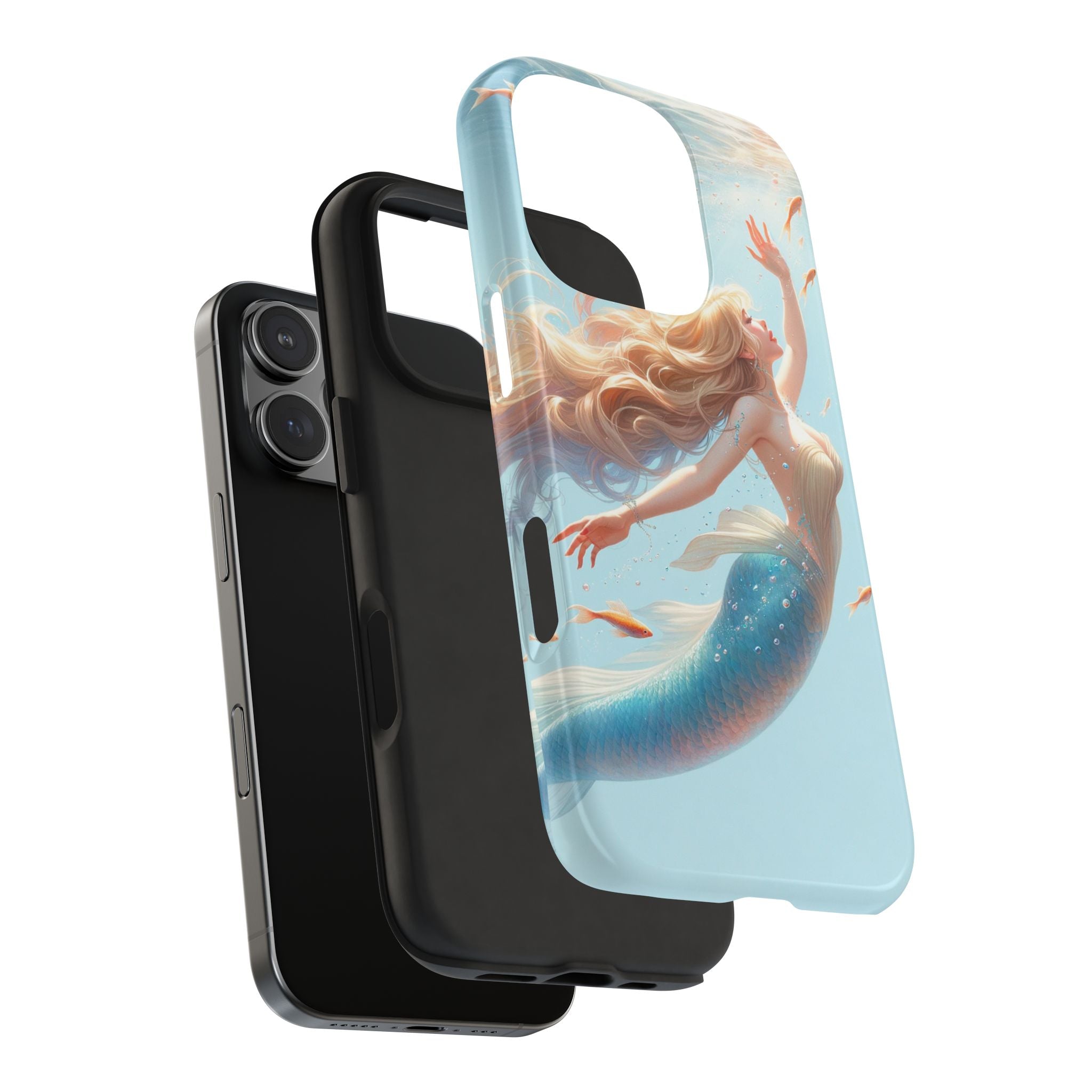 Blond mermaid - Tough Phone Case