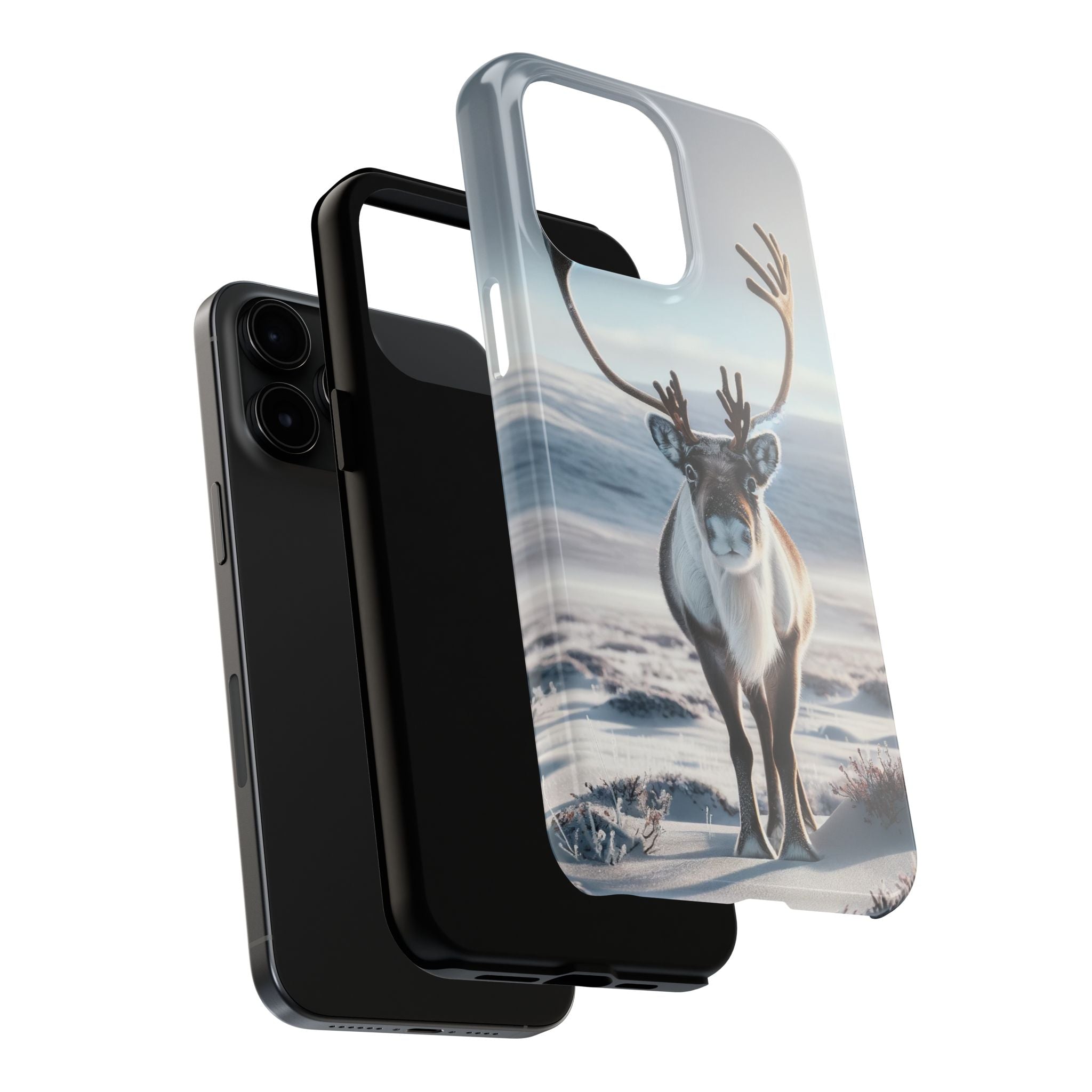 Phone Cases - Curious Reindeer Design