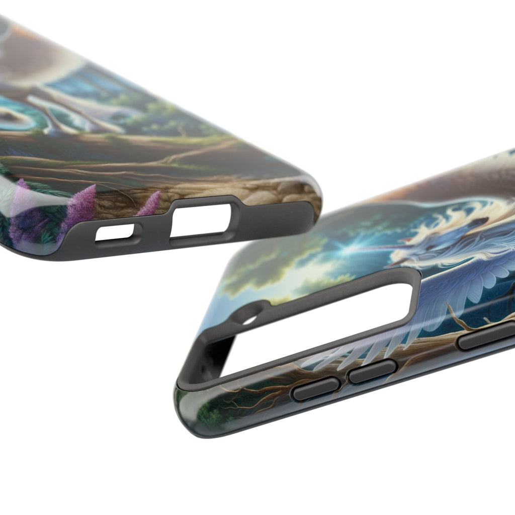 Landing Unicorn - Tough Phone Case