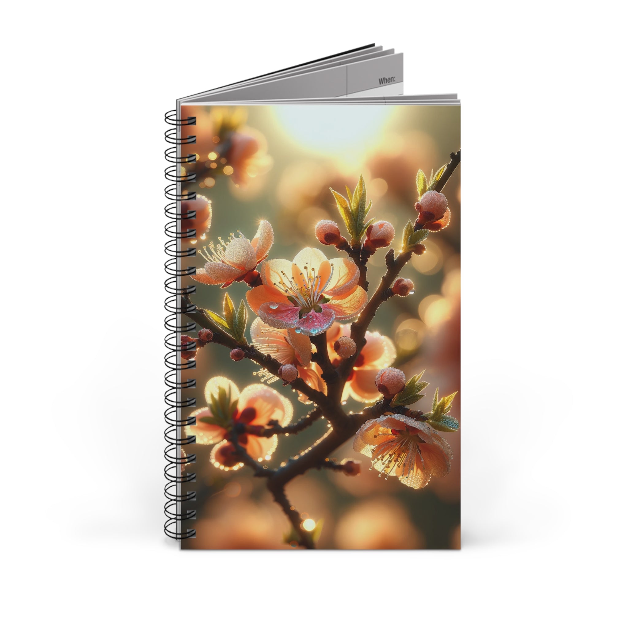 Peach-coloured diamond flowers (1) - Spiral Journal