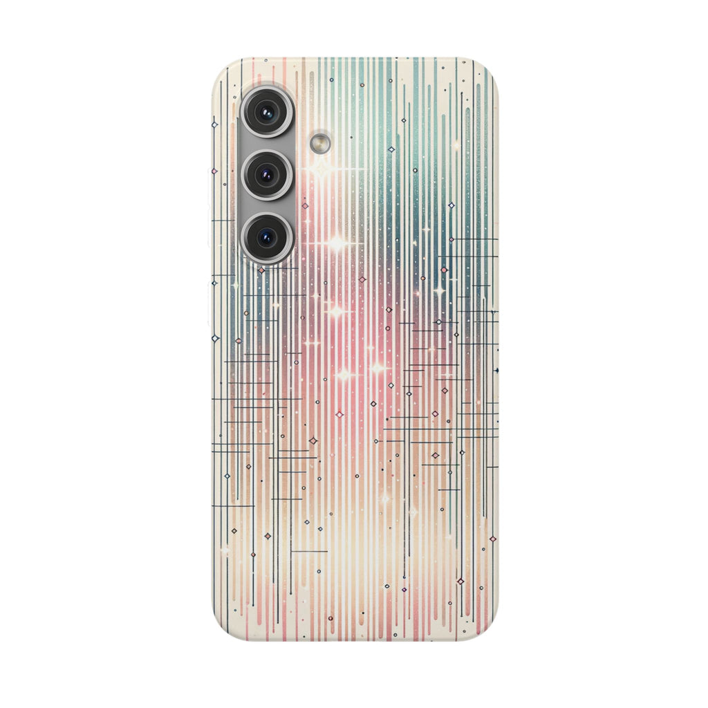 Pastel Lines- Flexi Case (Samsung only)