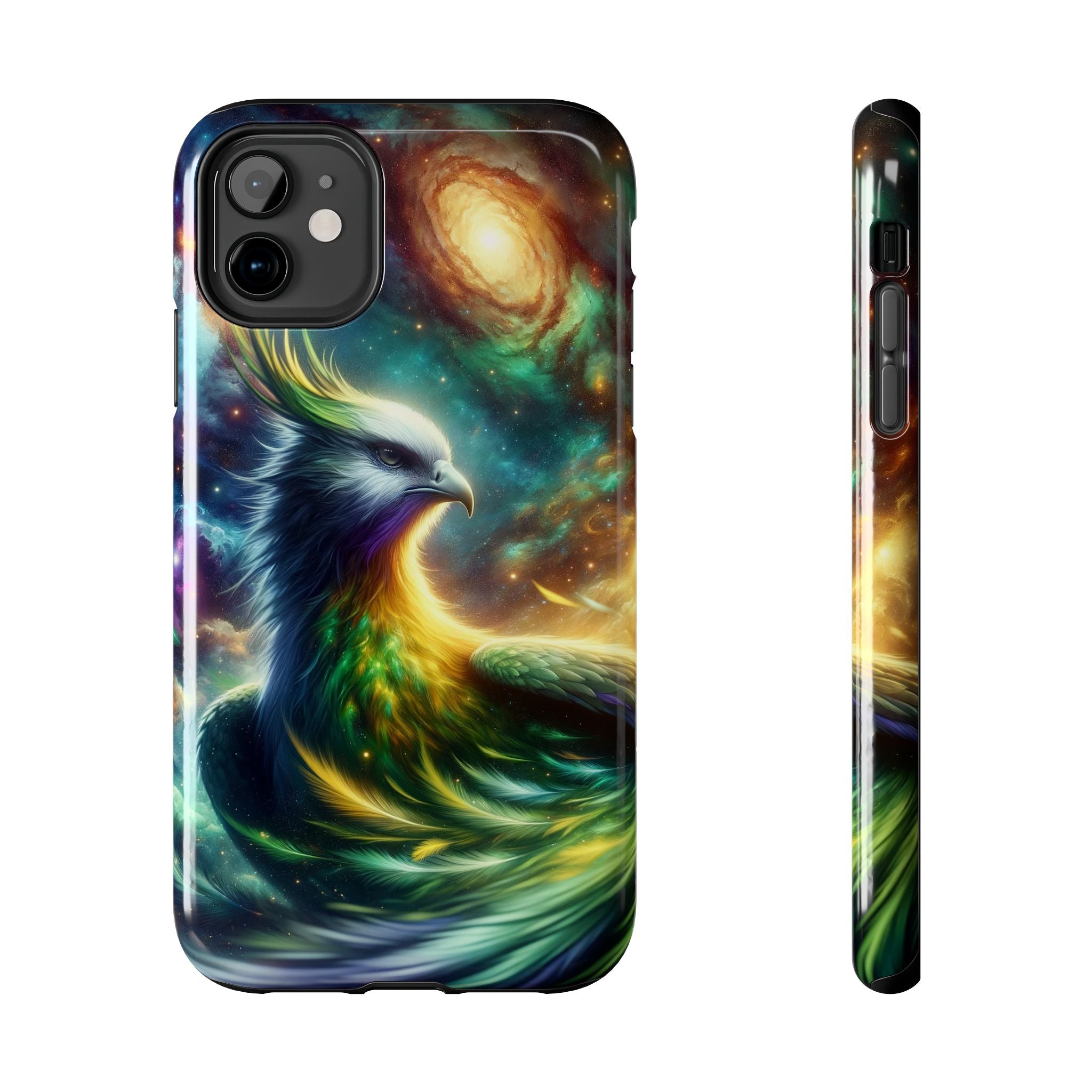 Phone Cases - Green Phoenix Design