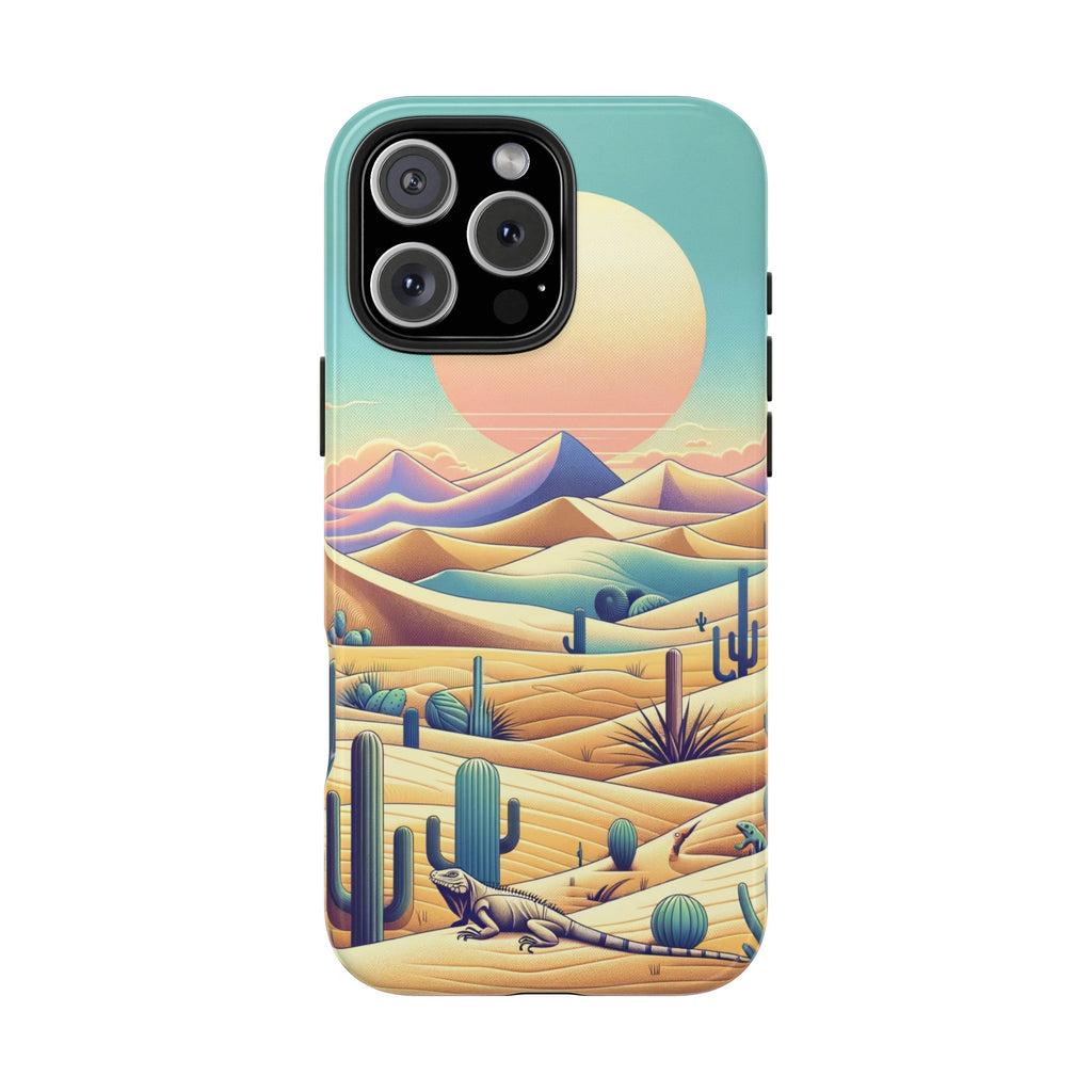 Iguana in the desert 2 - Tough Phone Case