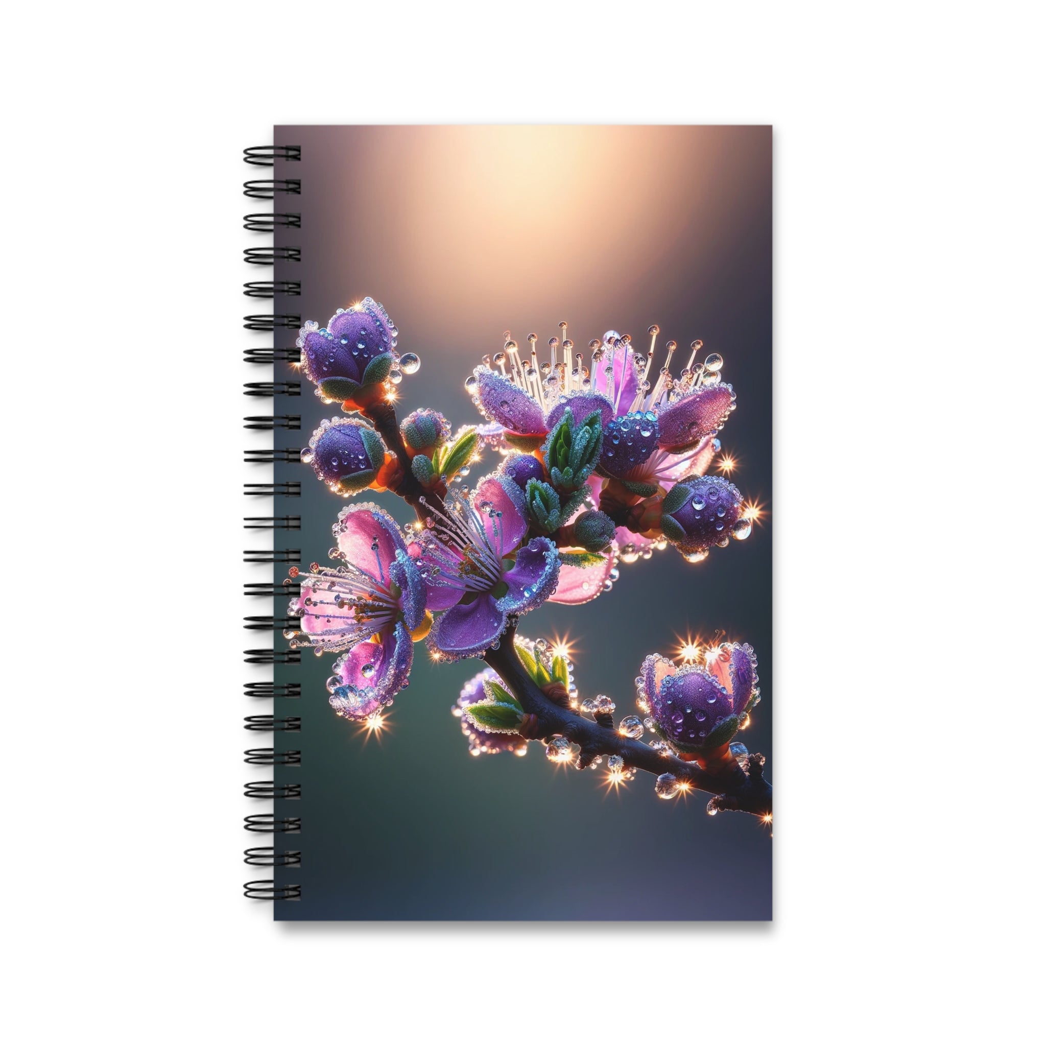Lavender diamond flowers (3)- Spiral Journal