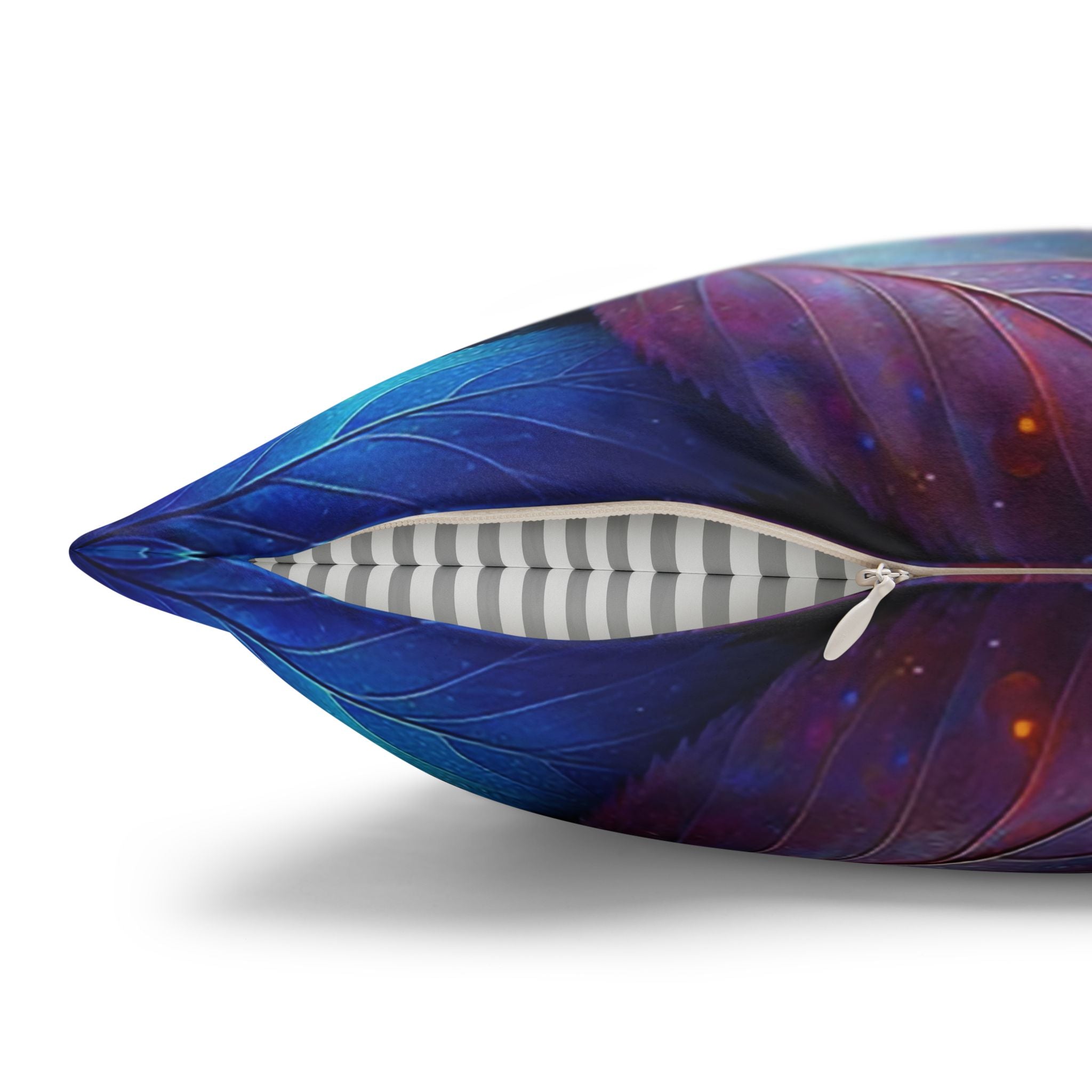 Magical, colourful leaves  - Suede Square Pillowcase