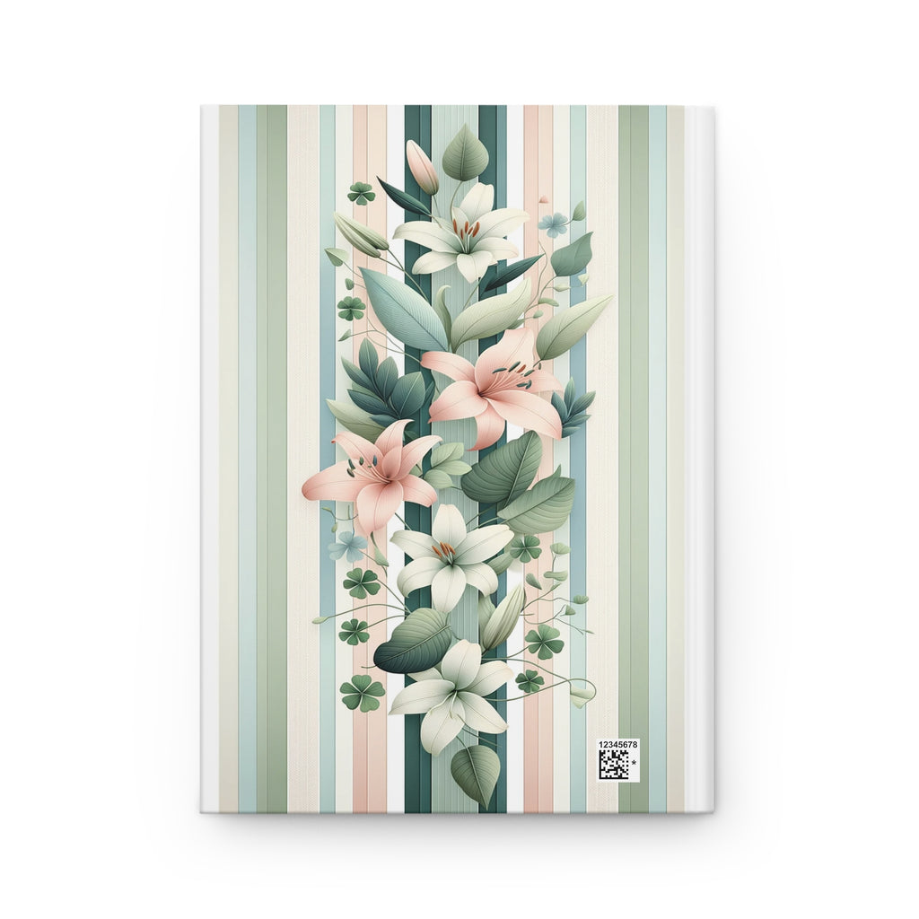Lilies Pastel 2 - Hardcover Notebook