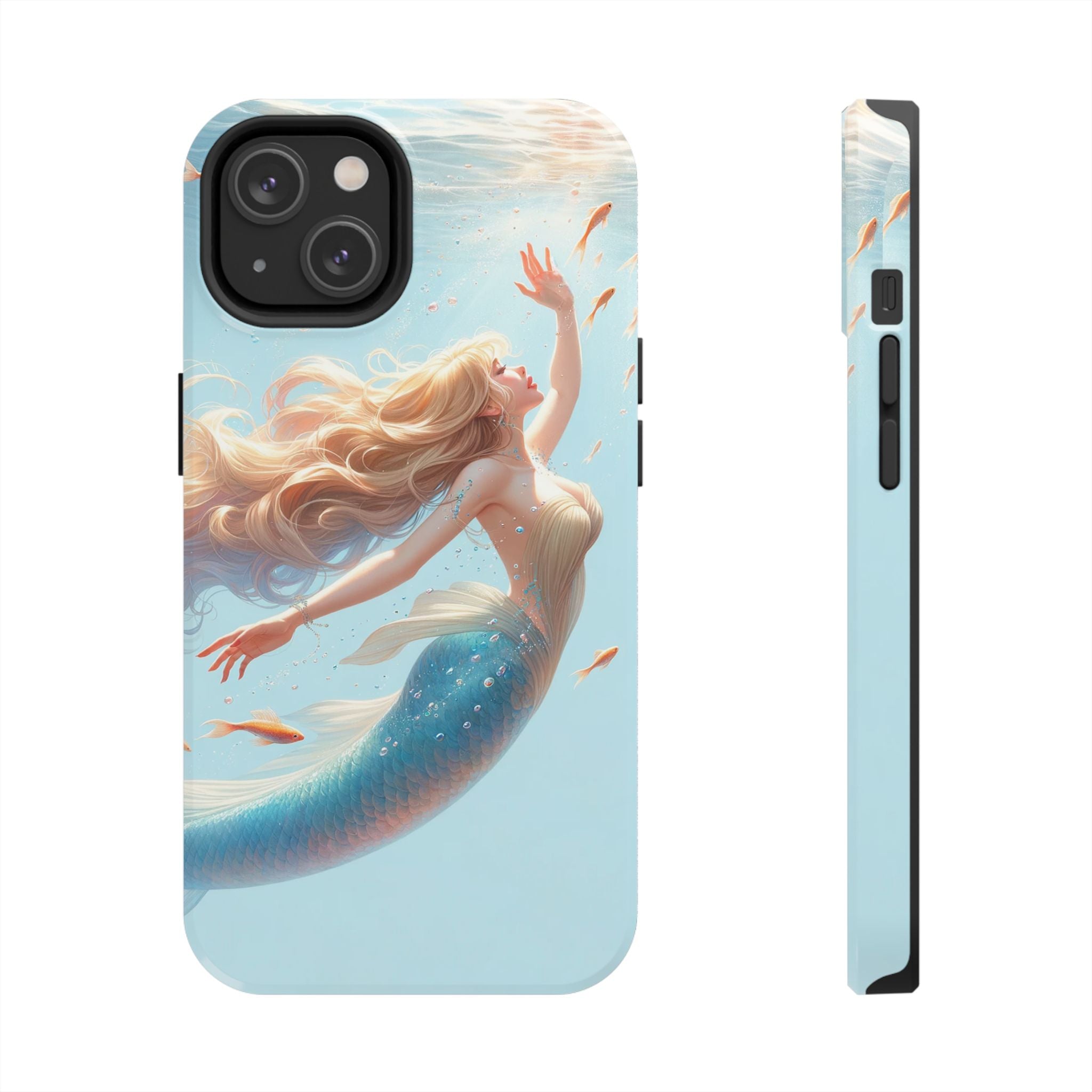 Blond mermaid - Tough Phone Case