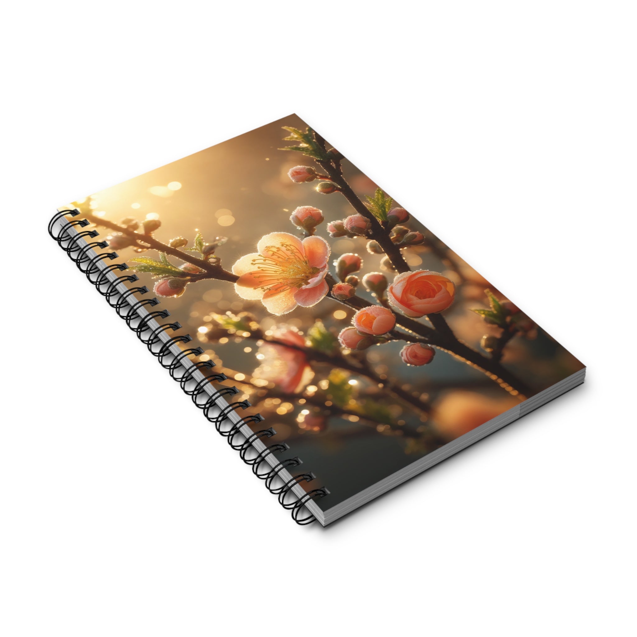 Peach-coloured diamond flowers (3)- Spiral Journal