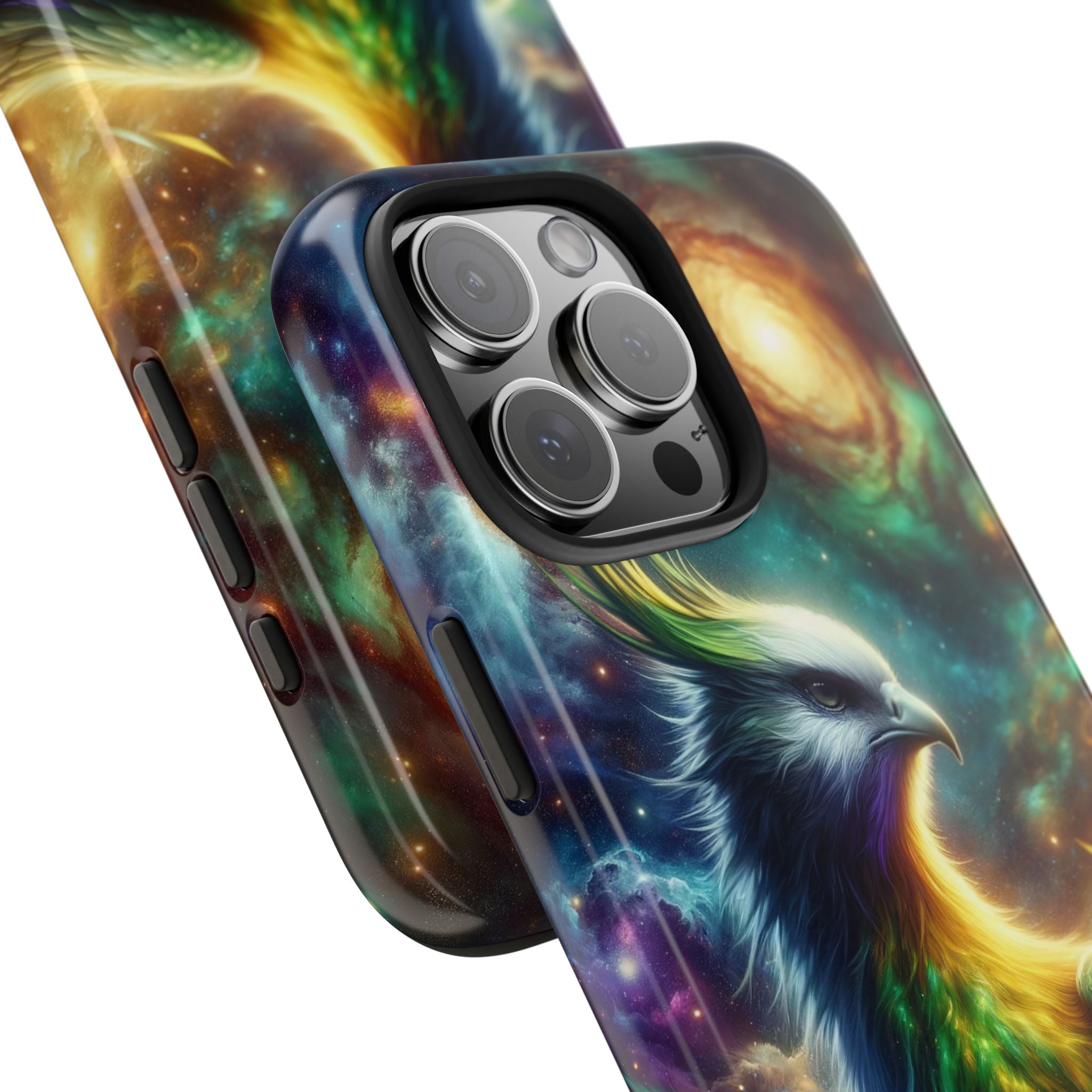 Phone Cases - Green Phoenix Design