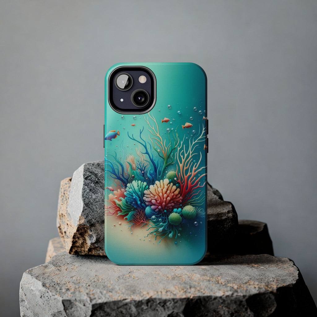 Phone Case Coral Reef Design