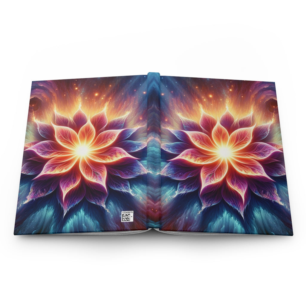 Colourful star - Hardcover Notebook