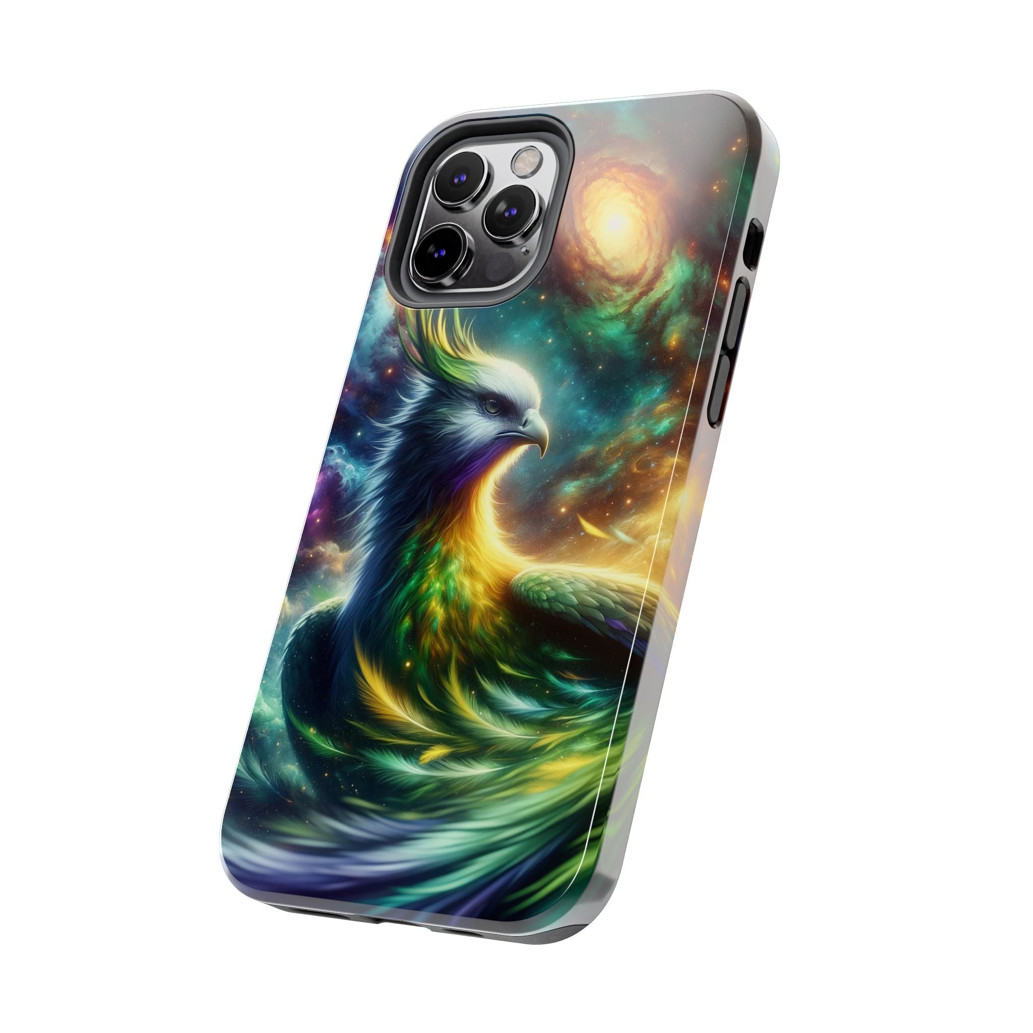Phone Cases - Green Phoenix Design