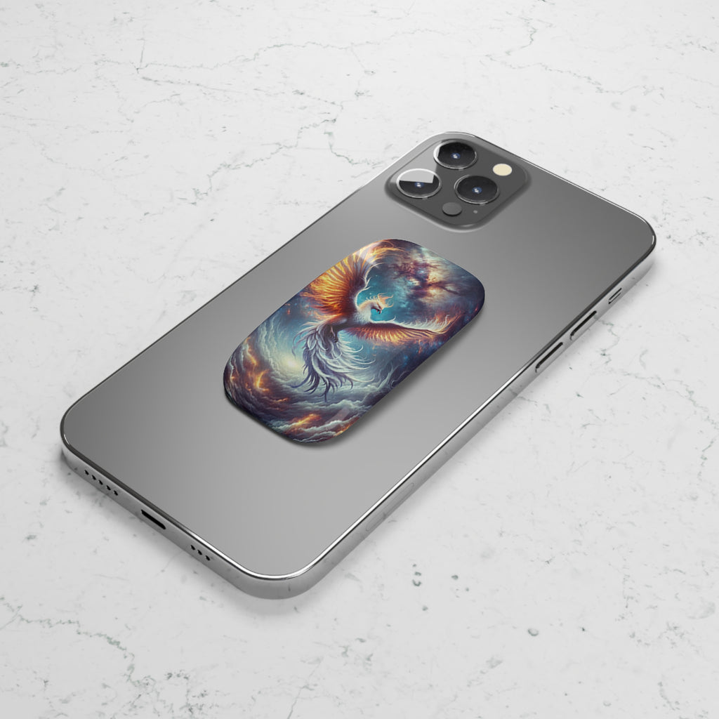 Phoenix rising from the ashes - Phone Click-On Grip