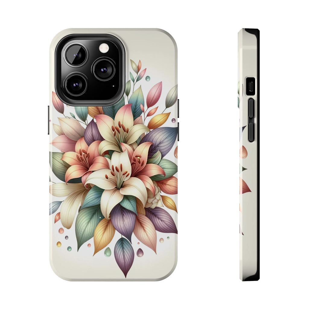 Phone Cases - Beautiful Lily Bouquet Design