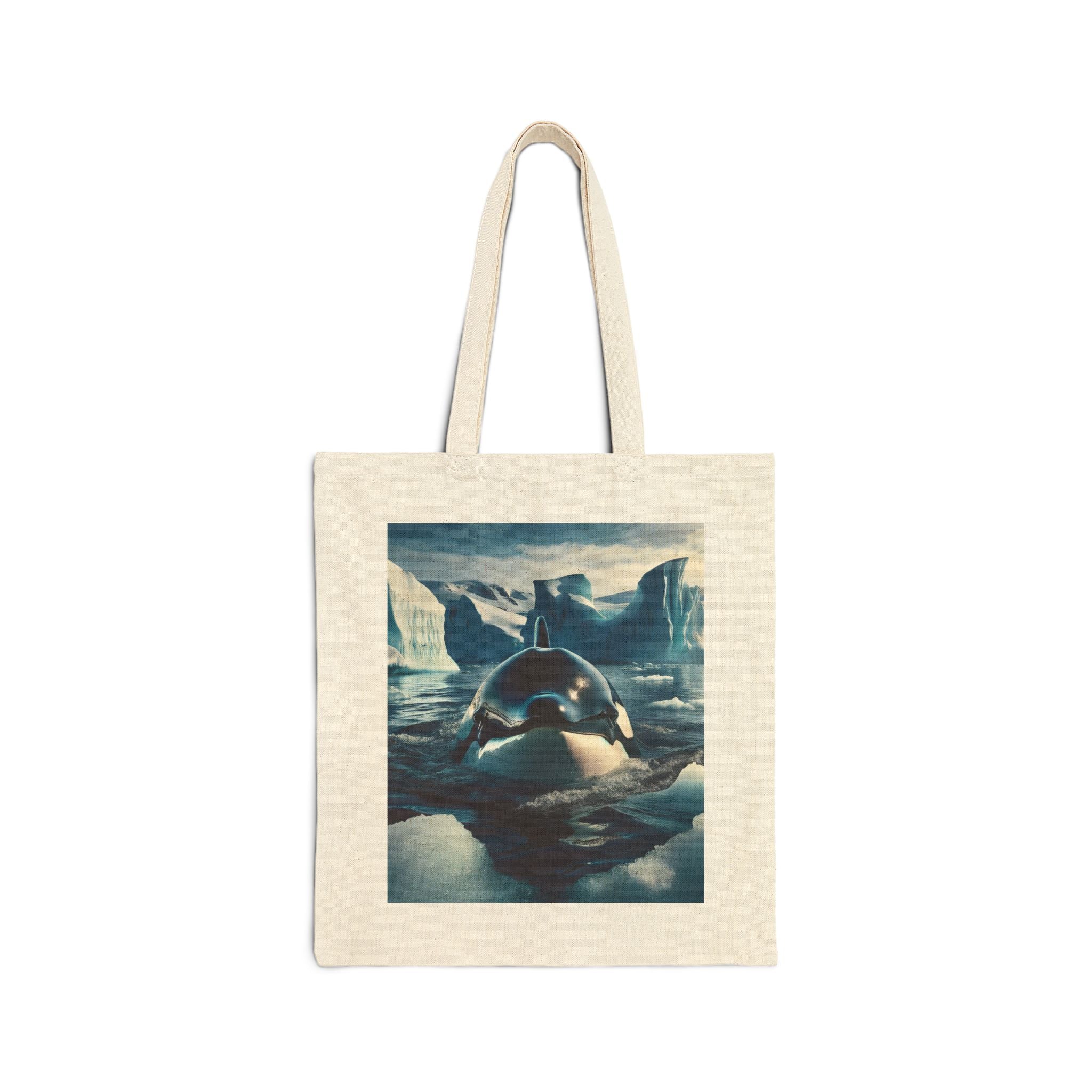 Orca Design - Cotton Canvas Tote Bag