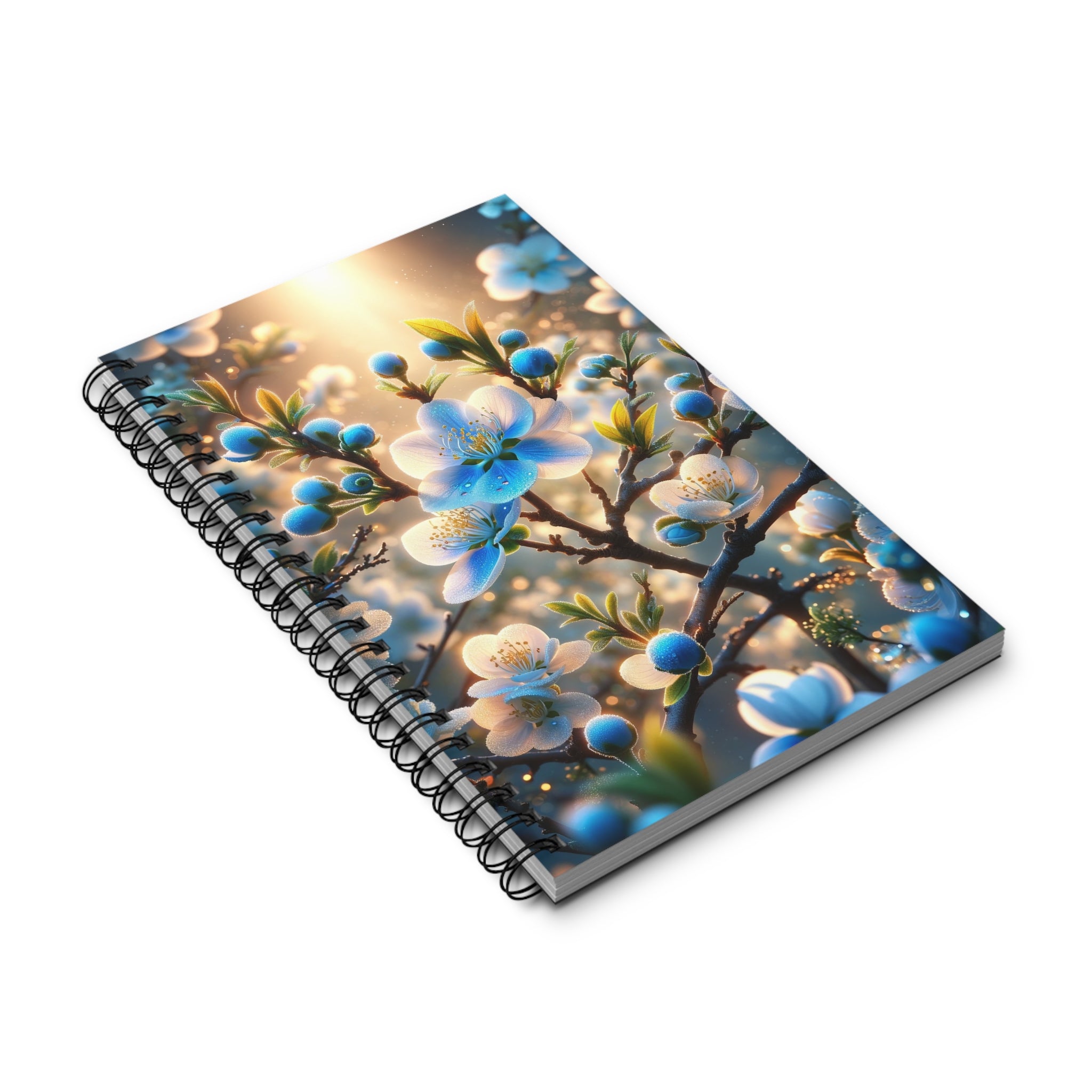 Blue and white flowers (1) - Spiral Journal