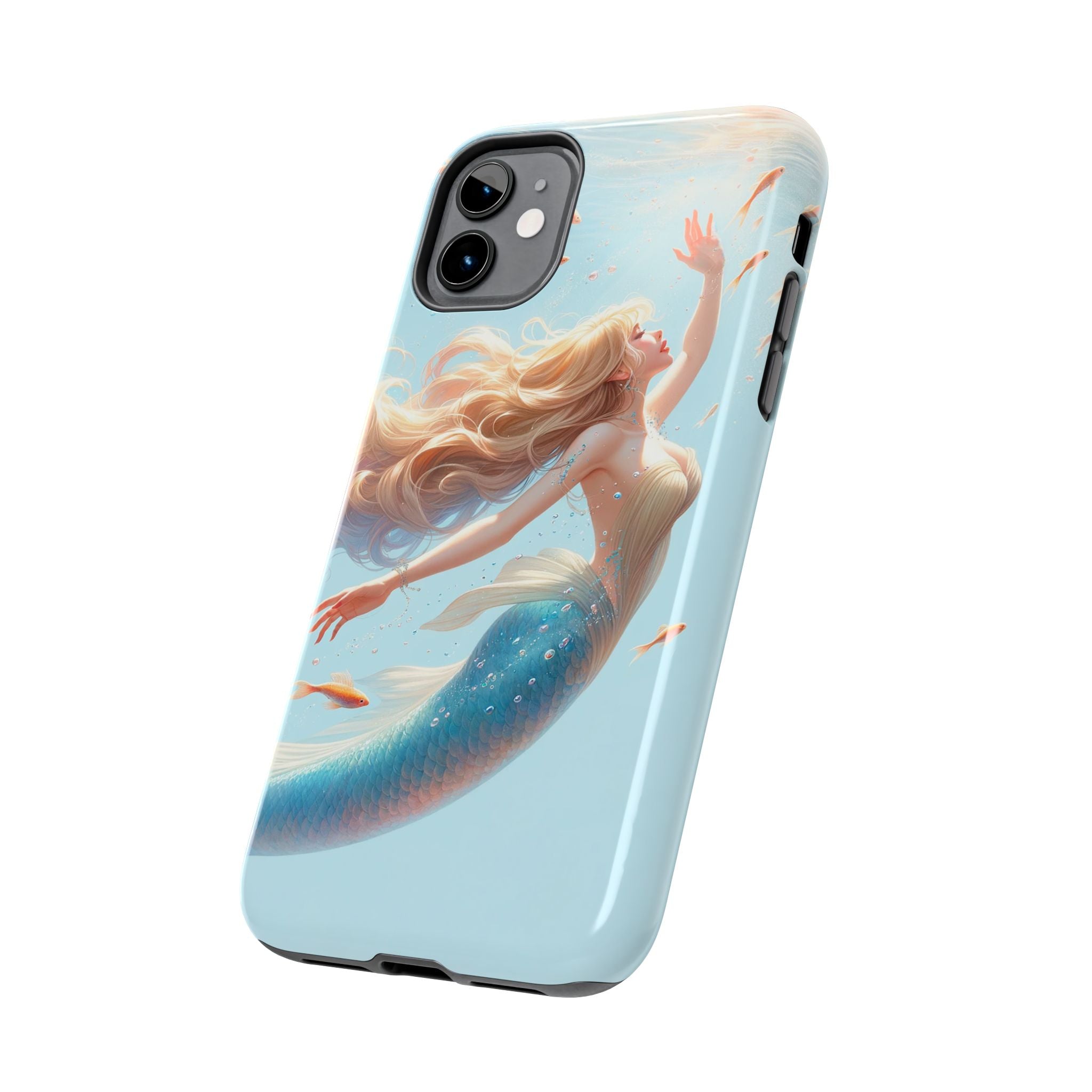 Blond mermaid - Tough Phone Case