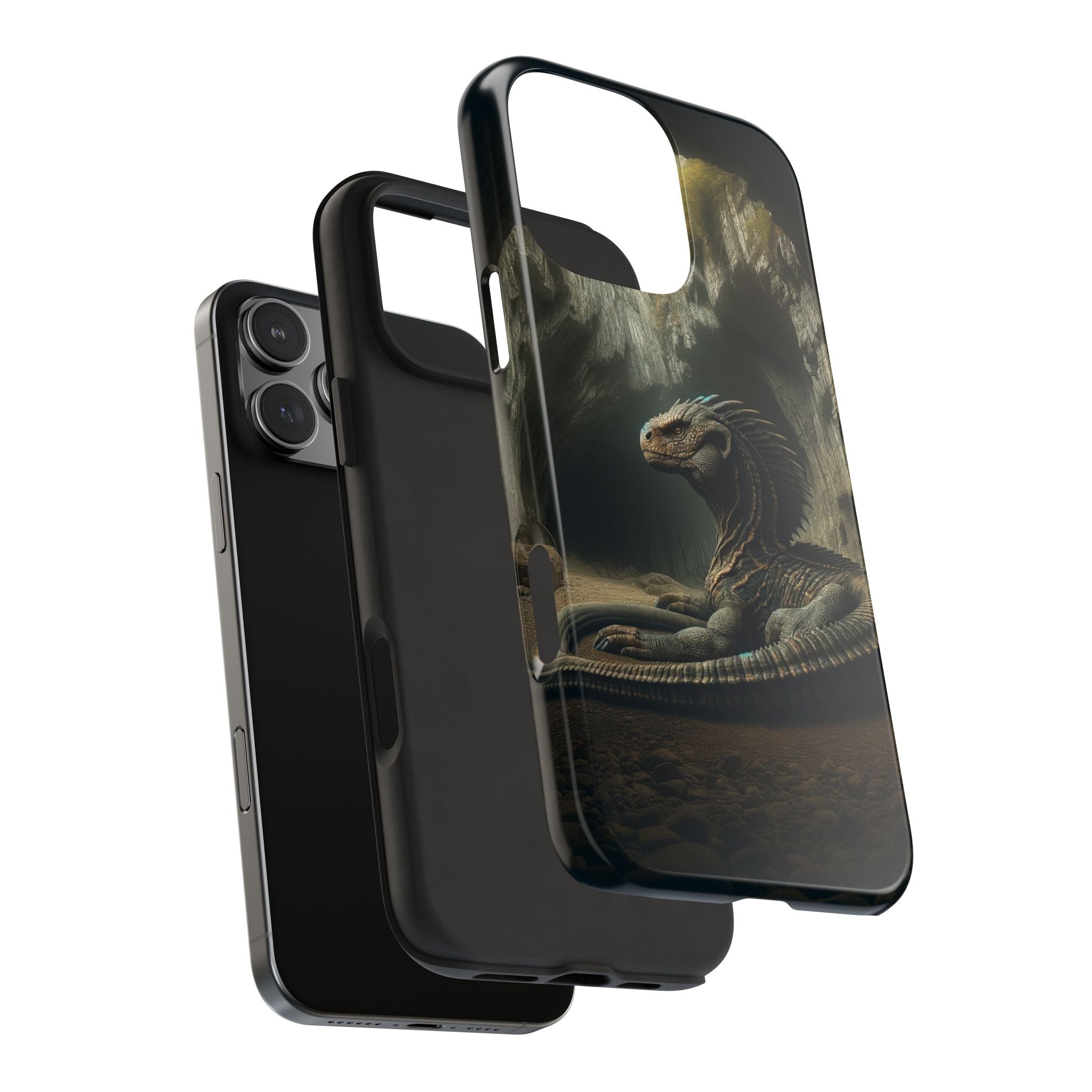 Basilisk in a cave - Tough Phone Case