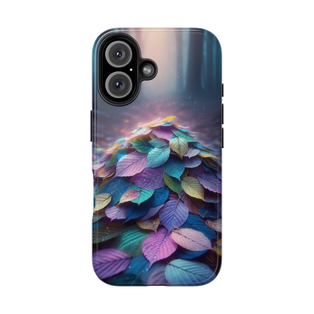 Pile of pastel leaves - Tough Phone Case