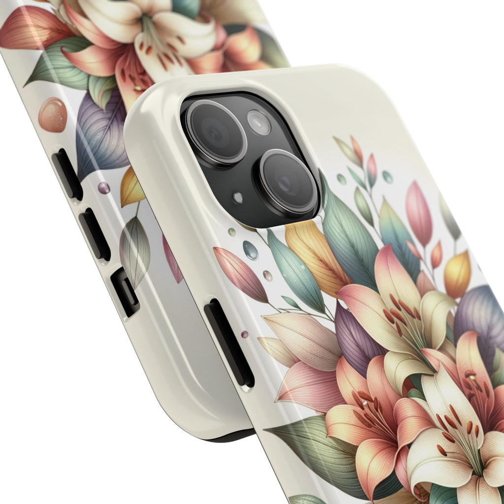 Phone Cases - Beautiful Lily Bouquet Design