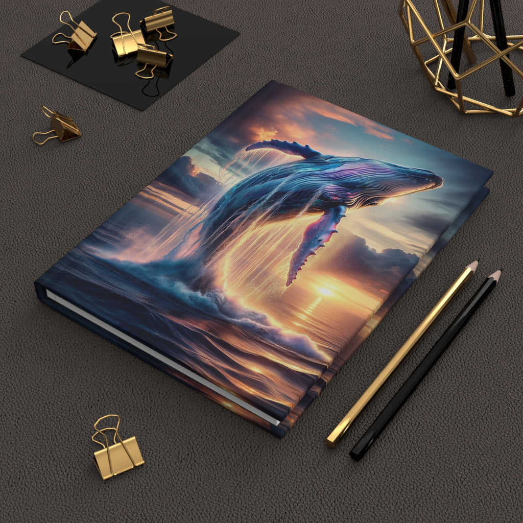 Whale 1 - Hardcover Notebook
