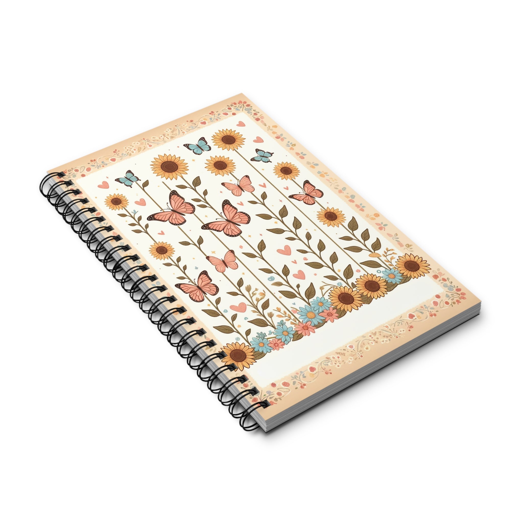 Butterflies and Sunflowers - Spiral Journal (EU)