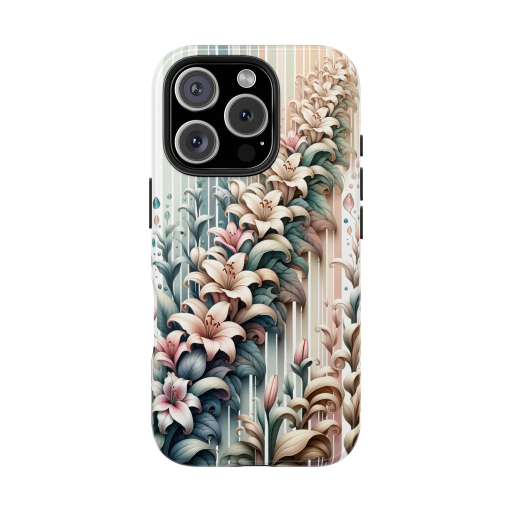 Pastel lilies - Tough Phone Case