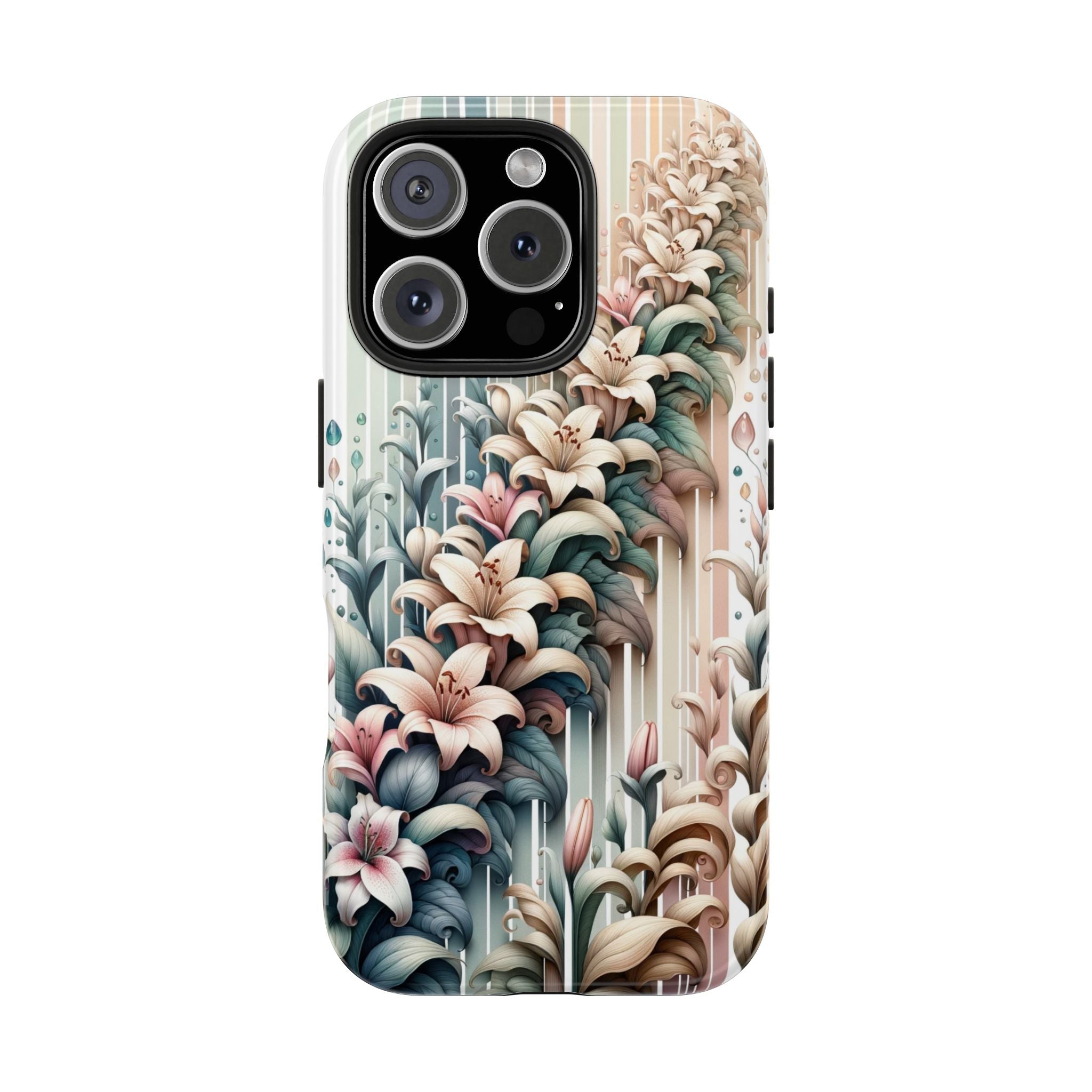 Pastel lilies - Tough Phone Case