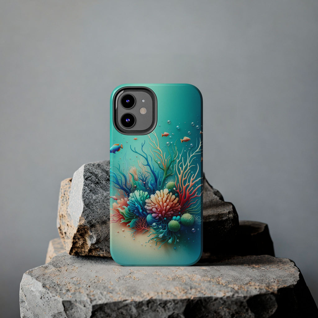 Phone Case Coral Reef Design