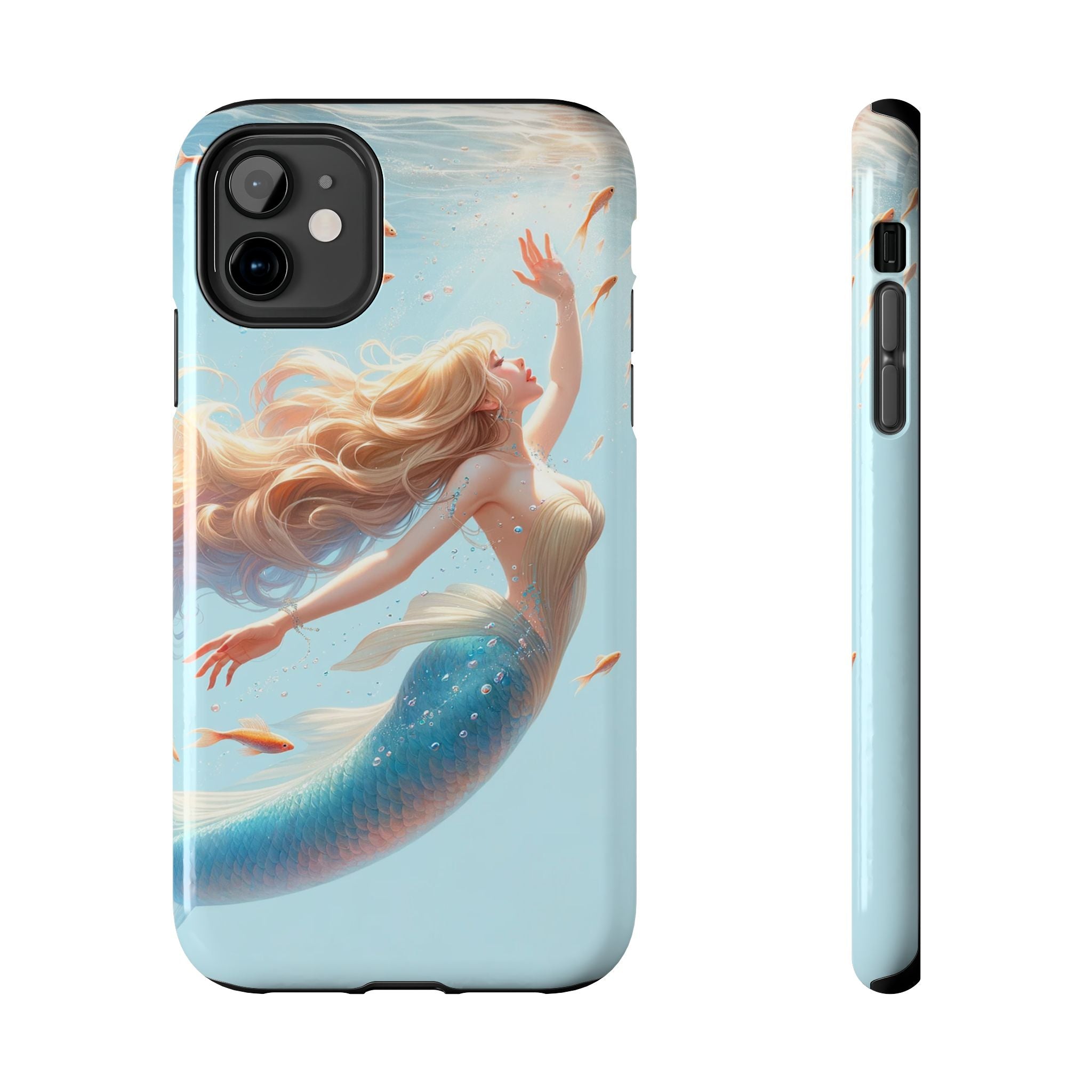 Blond mermaid - Tough Phone Case