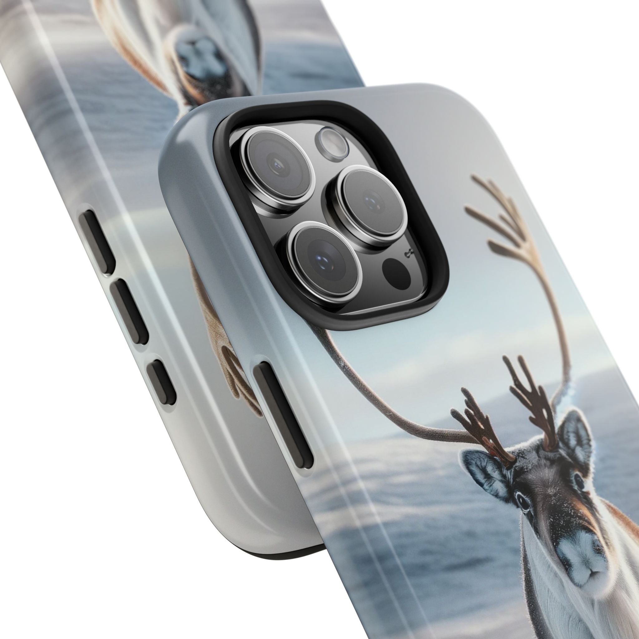 Phone Cases - Curious Reindeer Design