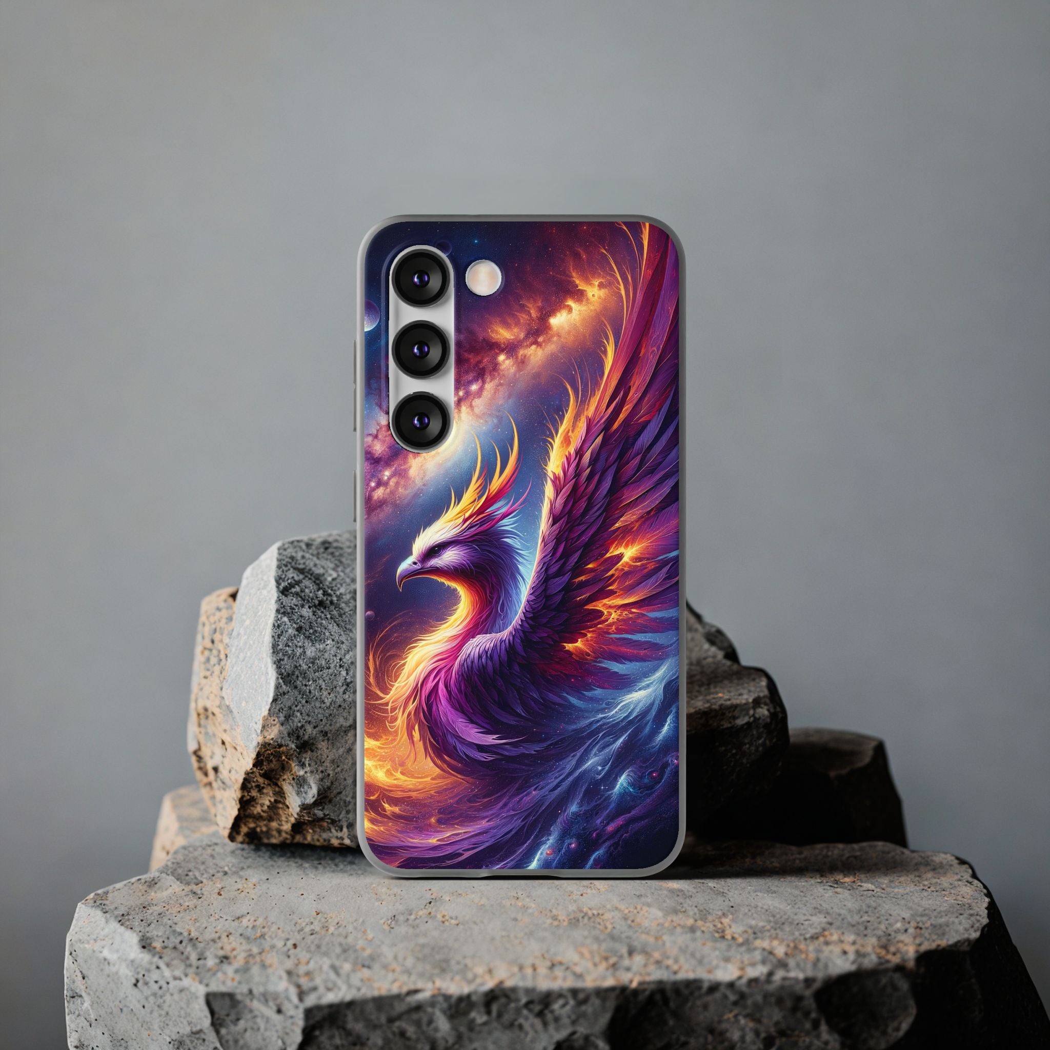 Purple Phoenix - Flexi Case (Samsung only)