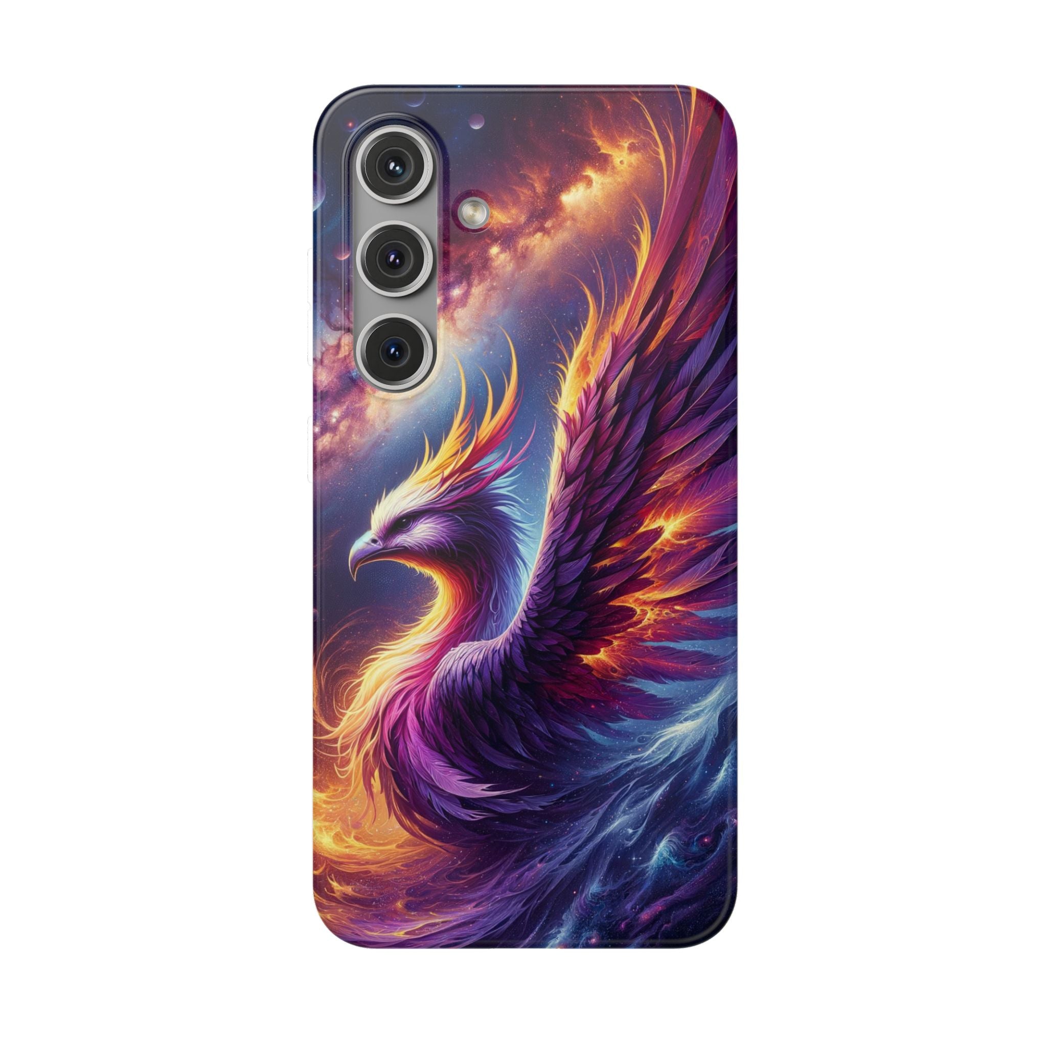 Purple Phoenix - Flexi Case (Samsung only)
