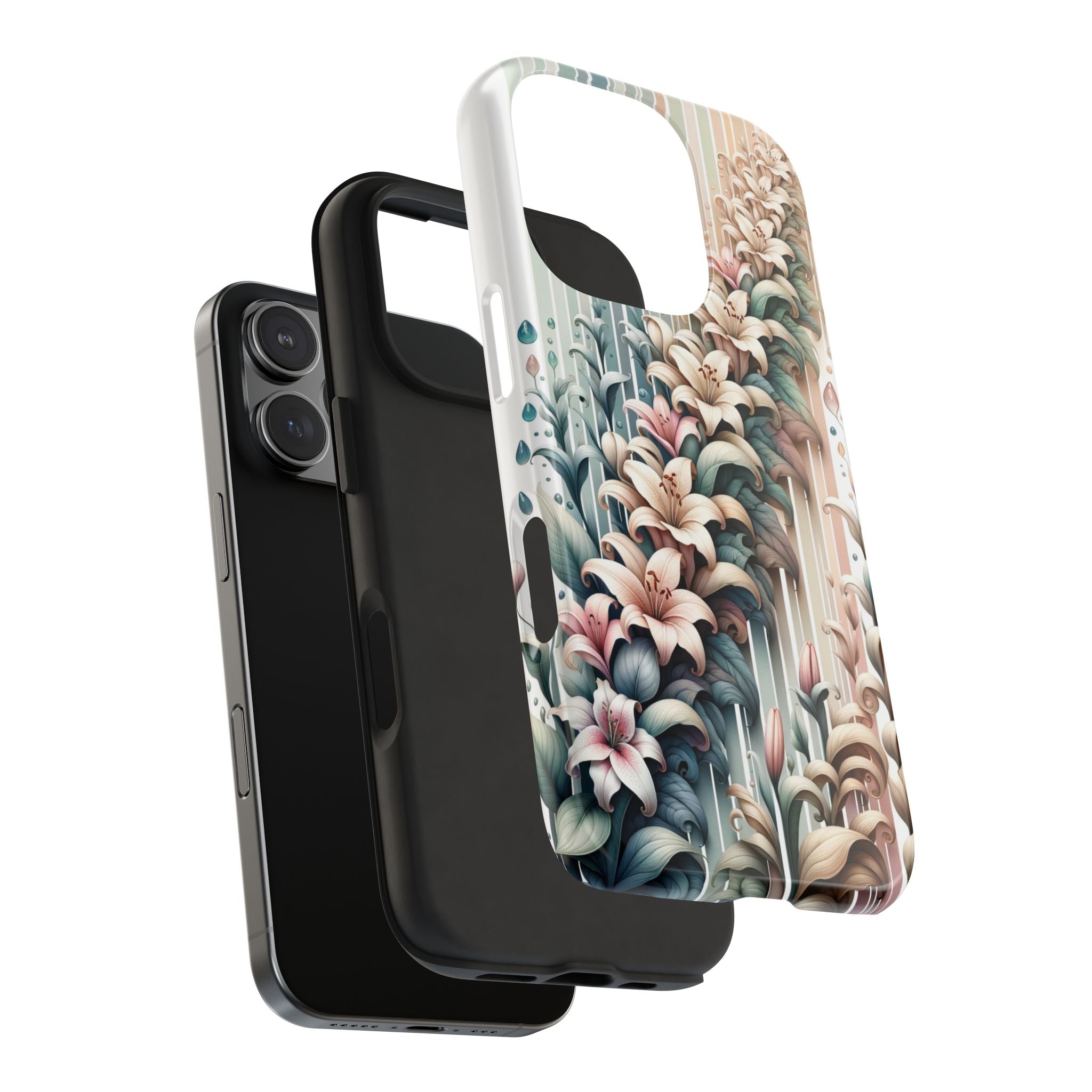 Pastel lilies - Tough Phone Case