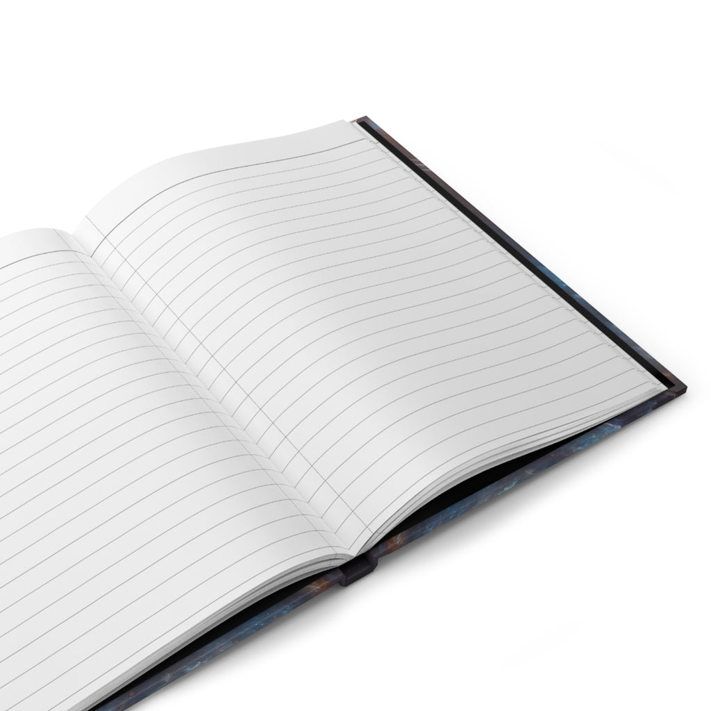 White phoenix - Hardcover Notebook