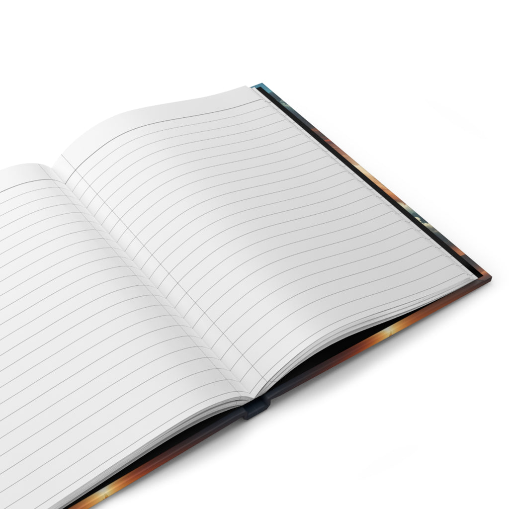 Mountain and Muscle - Hardcover Notebook