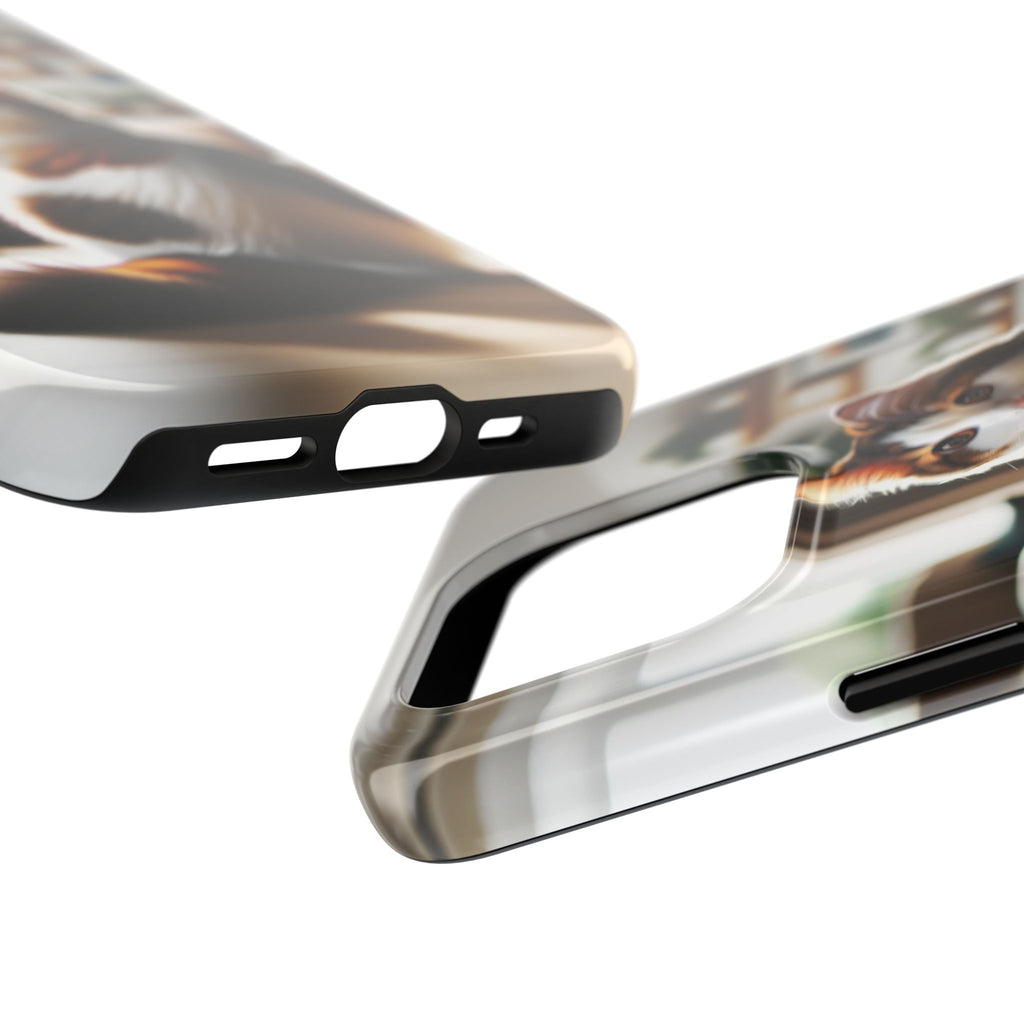 White-brown cat - Tough Phone Case