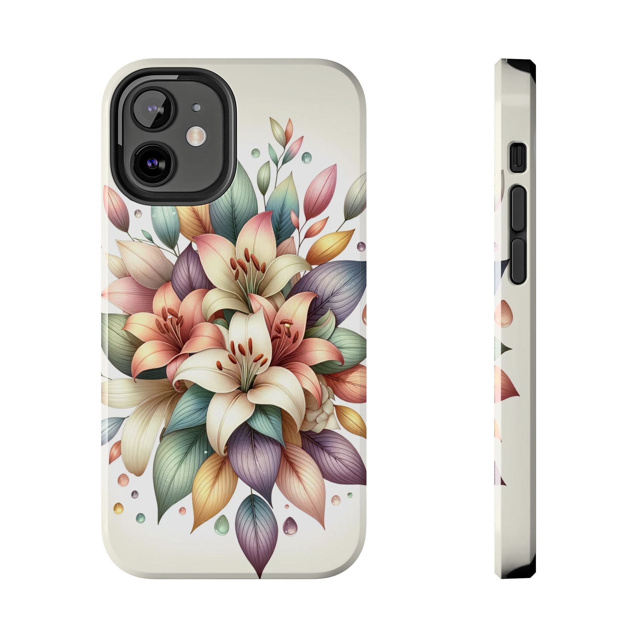 Phone Cases - Beautiful Lily Bouquet Design