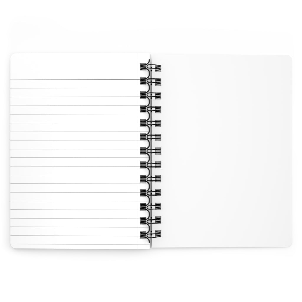 White Phoenix in the galaxy - Spiral Notebook