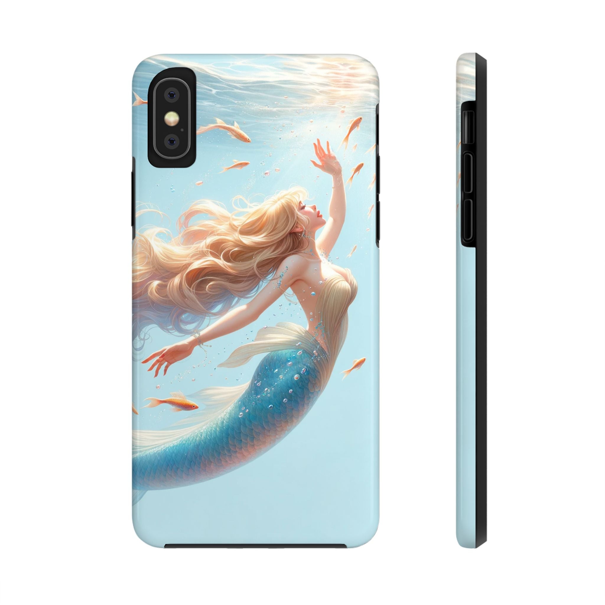 Blond mermaid - Tough Phone Case