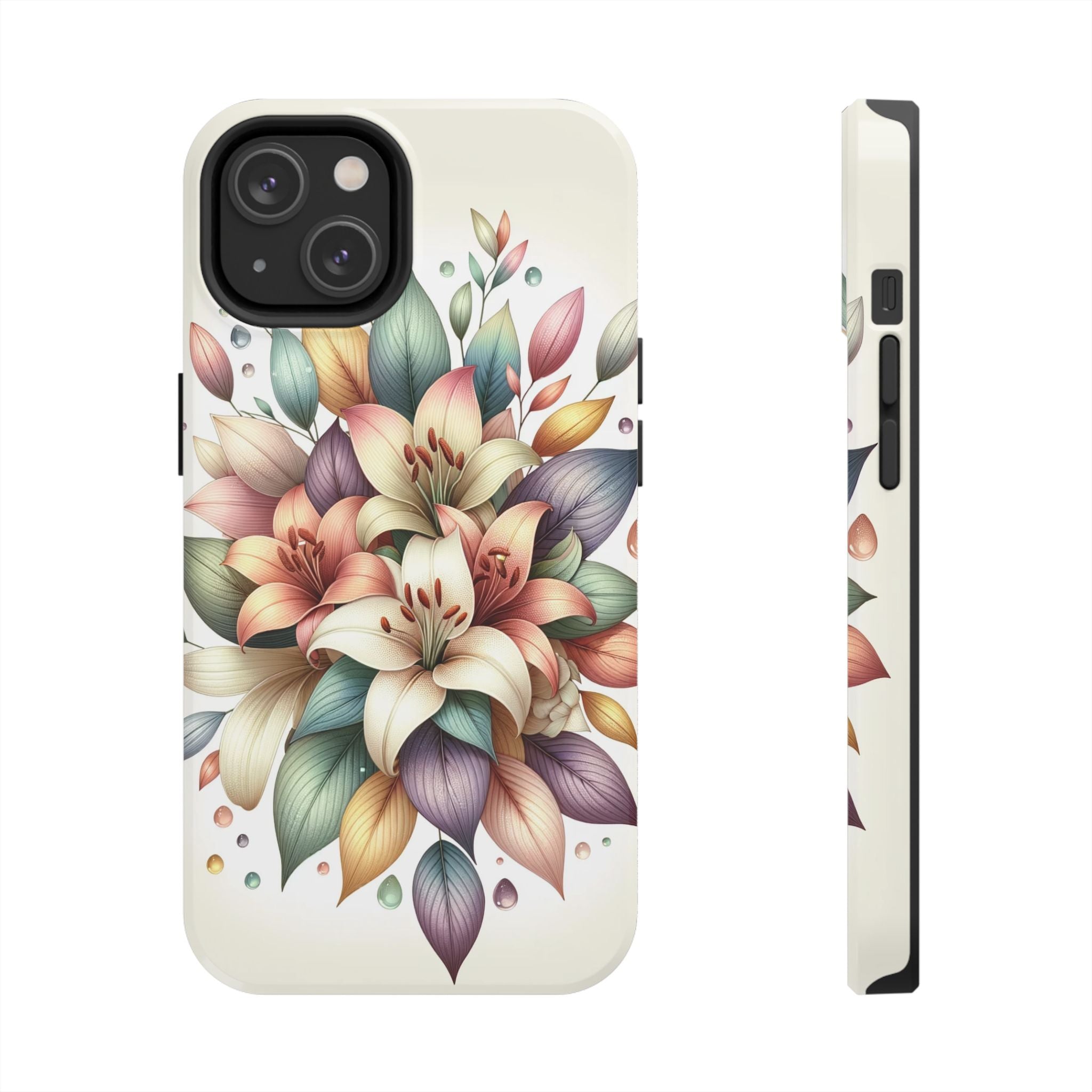 Phone Cases - Beautiful Lily Bouquet Design
