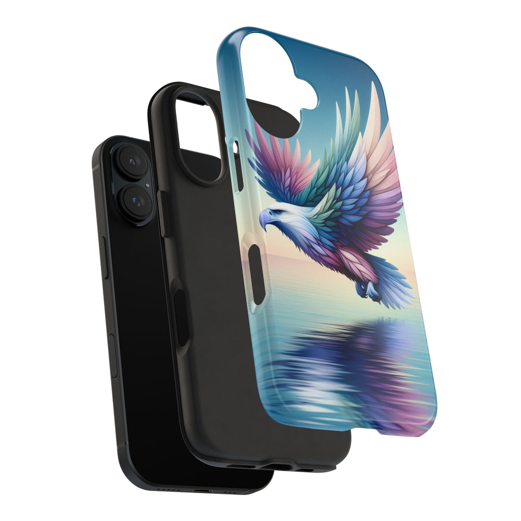 Eagle with colourful feathers - Tough Phone Case