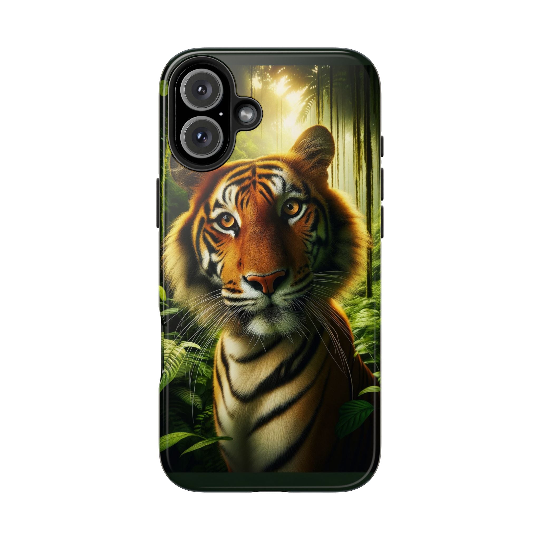 Curious Tiger - Tough Phone Case