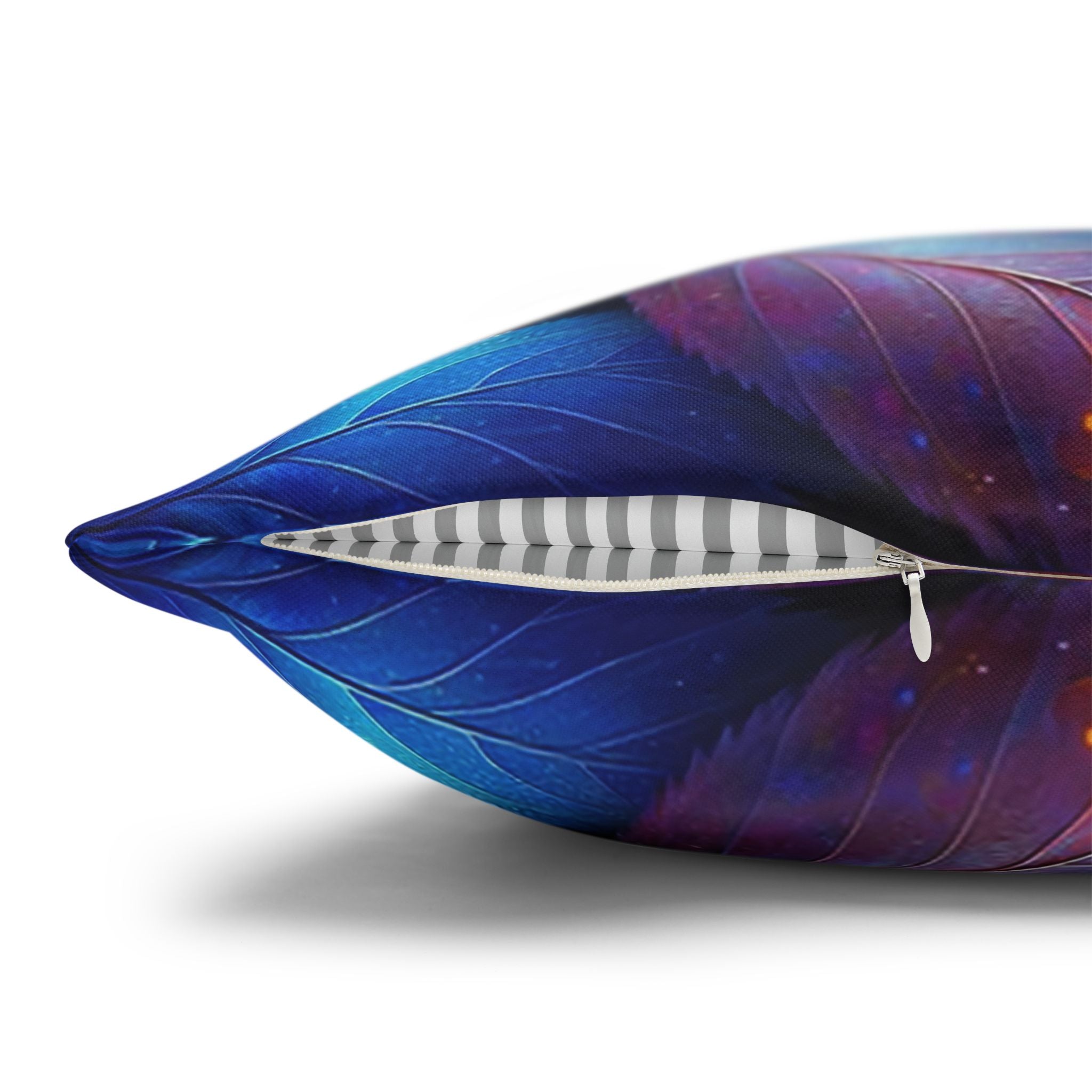 Magical, fantasy Leaves  - Polyester Square Pillowcase