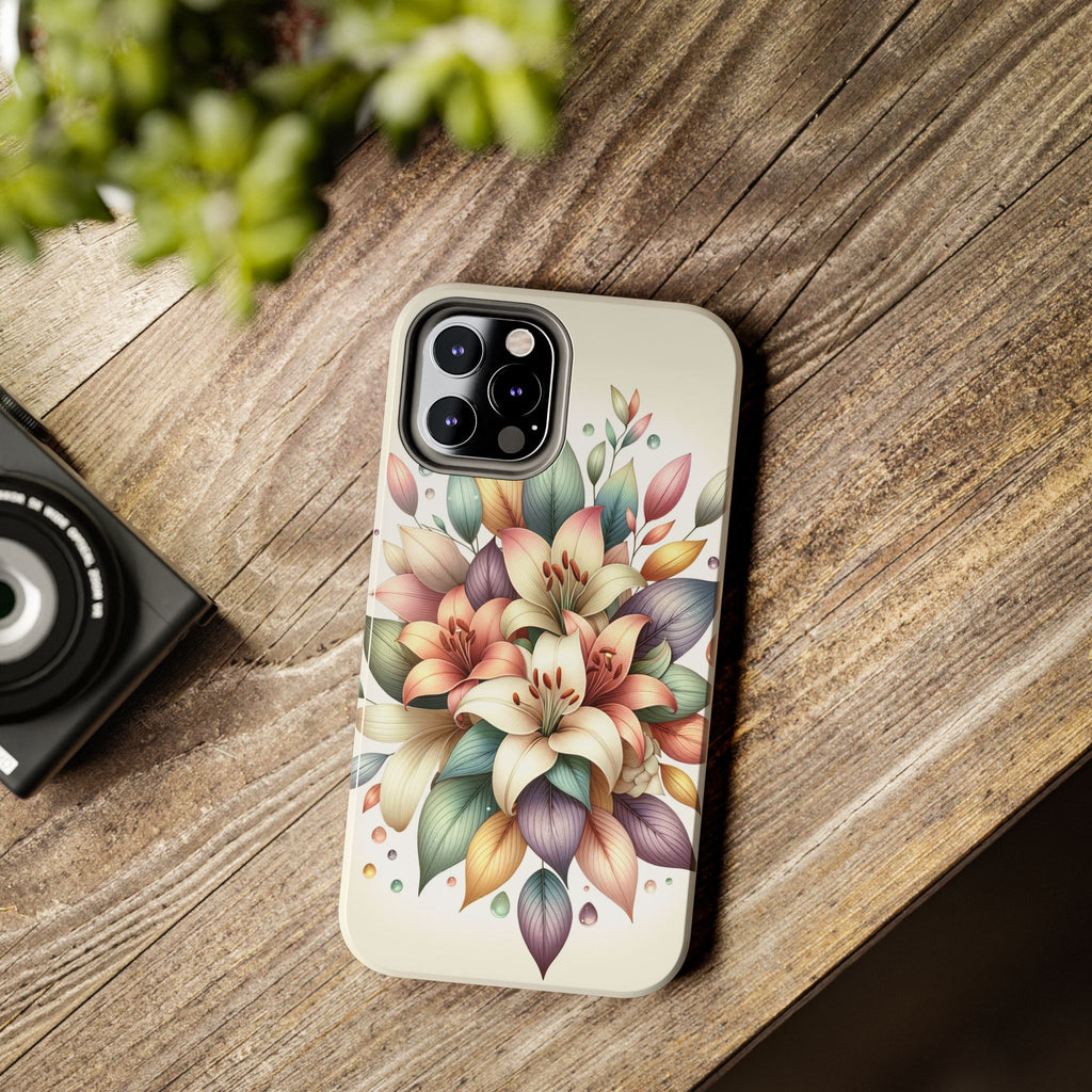 Phone Cases - Beautiful Lily Bouquet Design